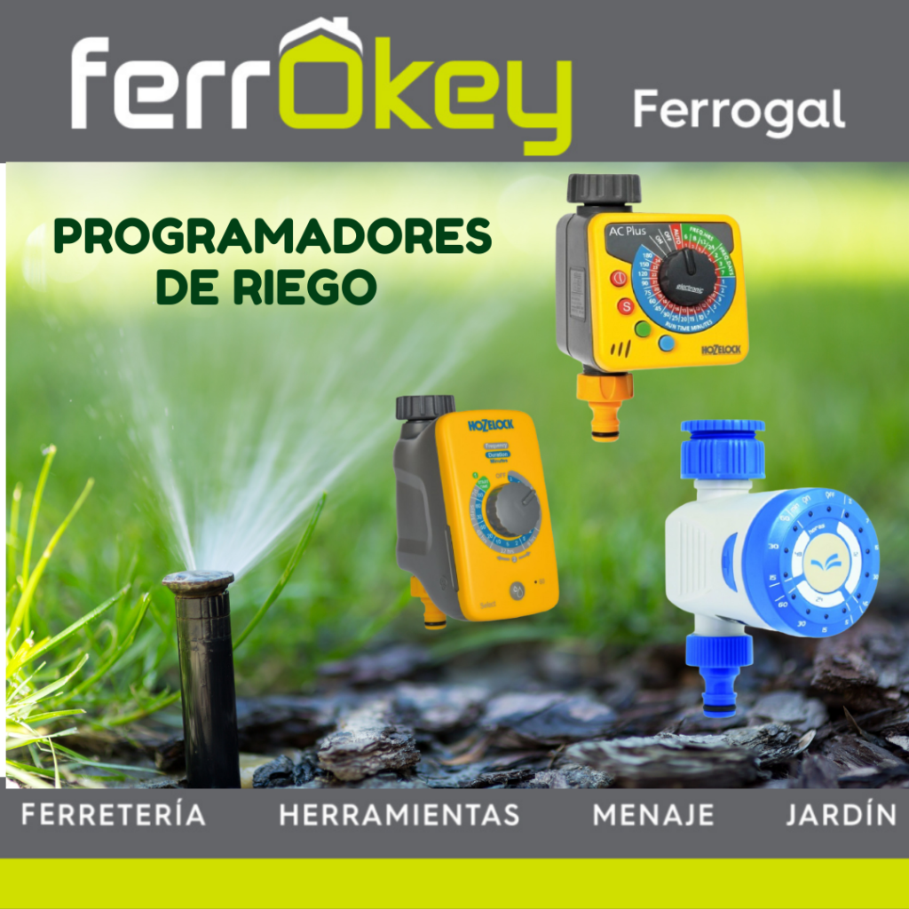 Programadores De Riego Ferretería Ferrogal 6786