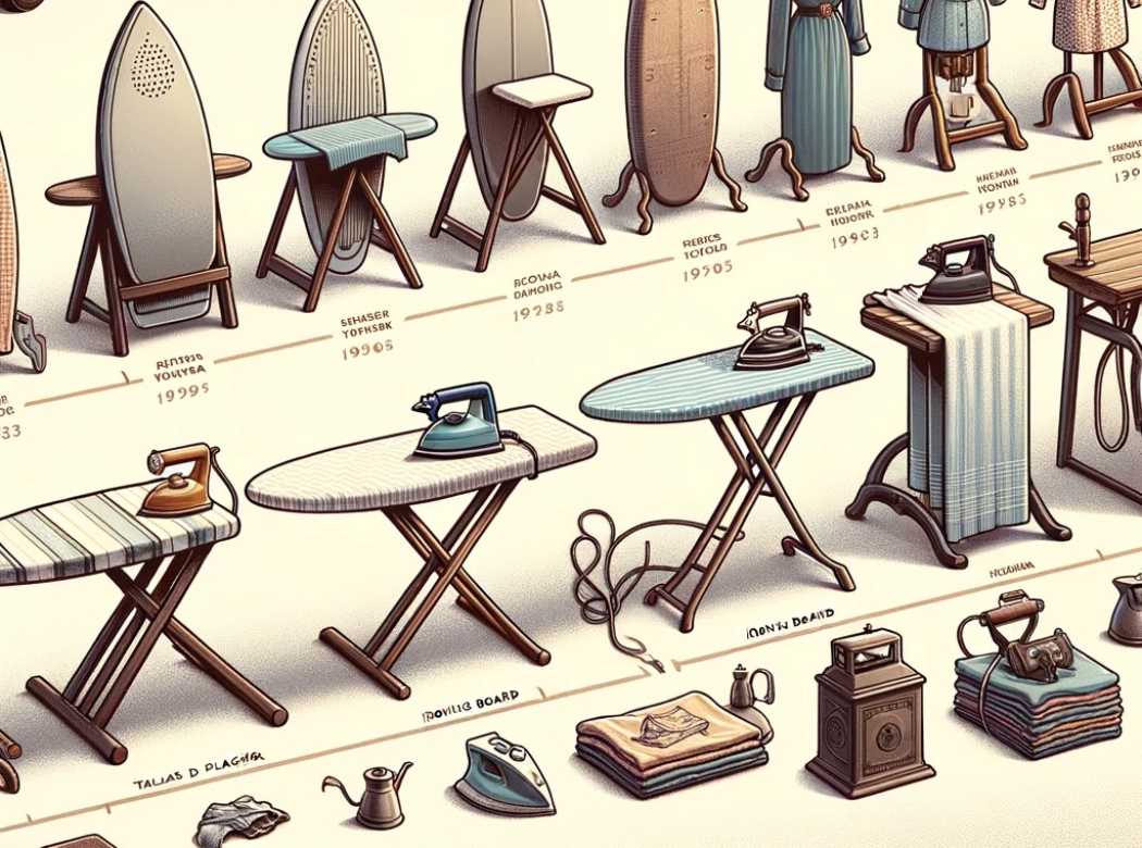 La evolución de la tabla de planchar. Un viaje a través de la historia