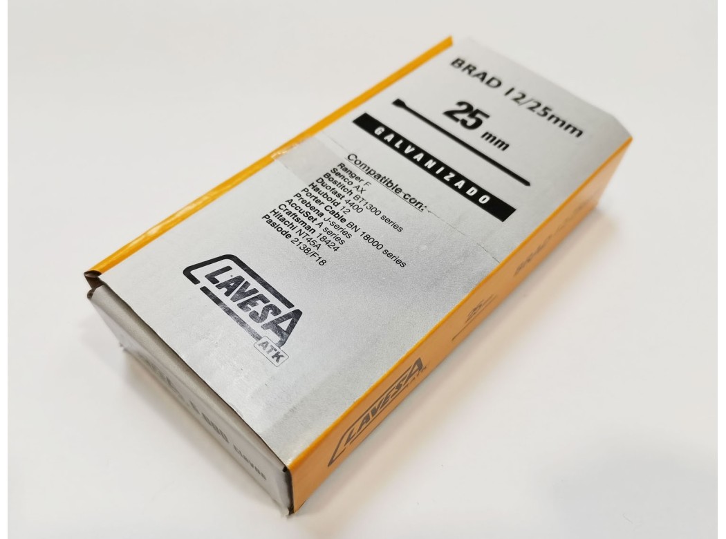 Clavo clavad.neum cabeza brad 0,8x20mm plat pv0820 clavesa-a