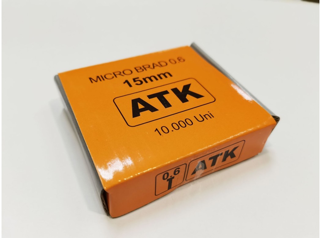 Clavo clavad.neum s/cab 15mm cobreado pin alfa s/c 0.6/15 cl