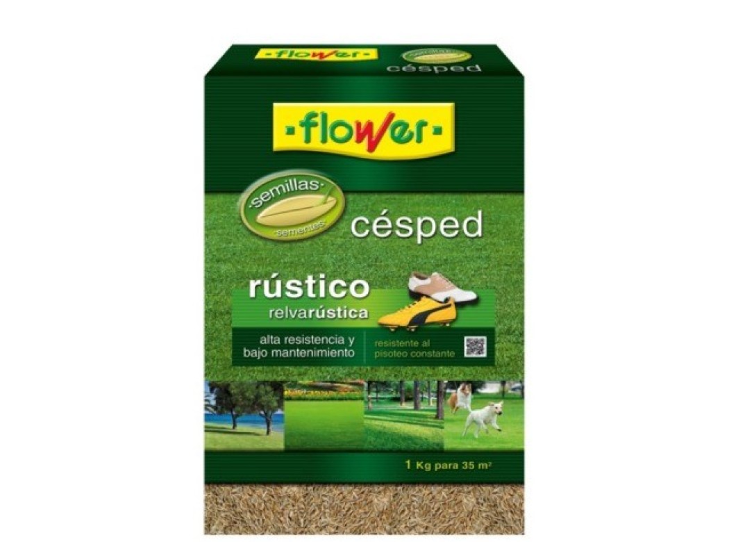 Semilla cesped rustica flower 10788 1 kg