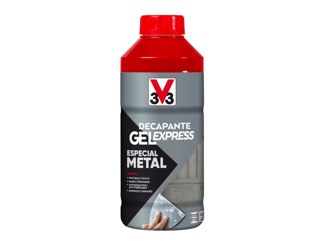 Decapante pintura gel express metal 500 ml