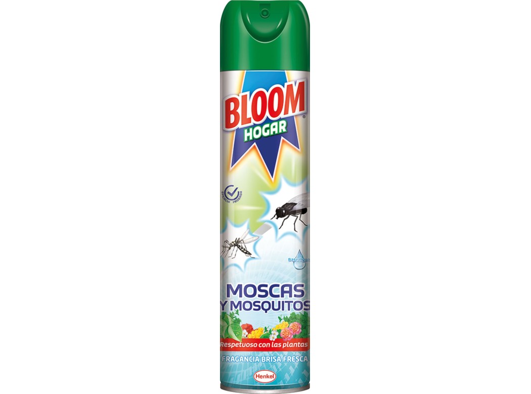 Insecticida hogar moscas y mosquitos bloom 600 ml