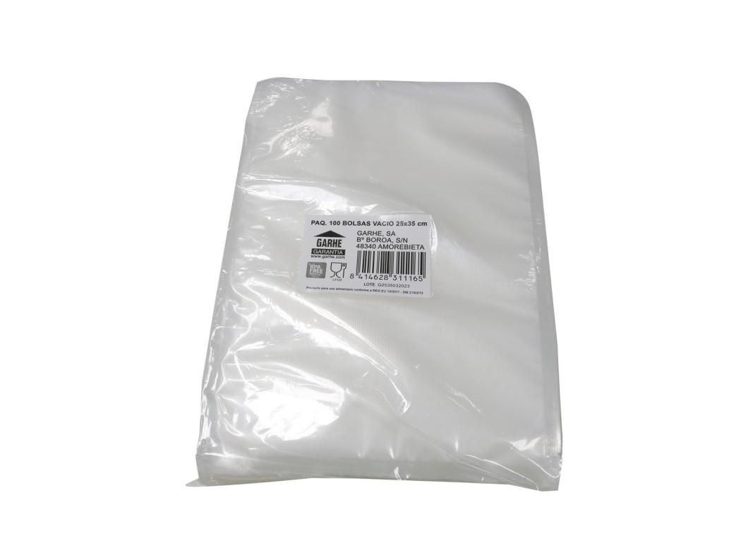 Bolsa envasar vacio (paq 100 uds) 25 x 35 cm