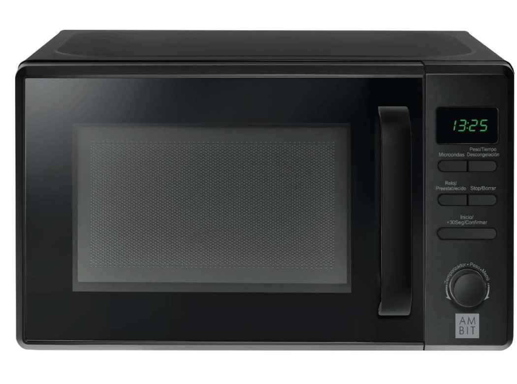 Horno microondas sin grill digital hm-20dn 20 l negro