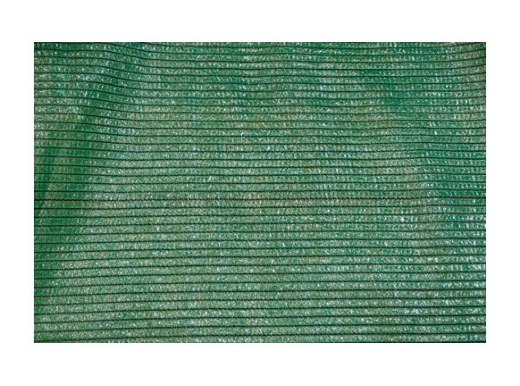 Malla sombreadora polietileno 80 gr 6 x 10 m verde