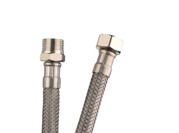 Conexion flexible acero inox hembra 1/2´-hembra 1/2´ 20 cm