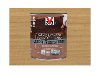 Barniz interior al agua ultra resistente satinado 250 ml inc