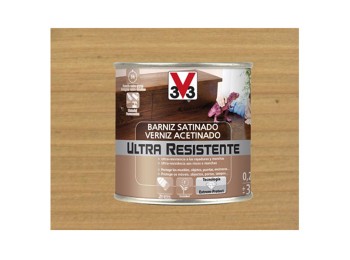 Barniz interior al agua ultra resistente satinado 250 ml rob