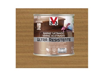 Barniz interior al agua ultra resistente satinado 250 ml rob