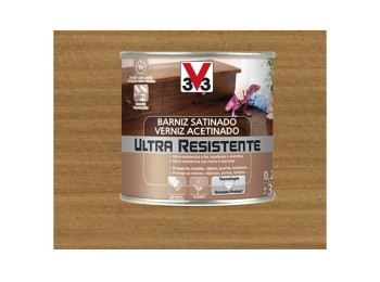 Barniz interior al agua ultra resistente satinado 750 ml cer