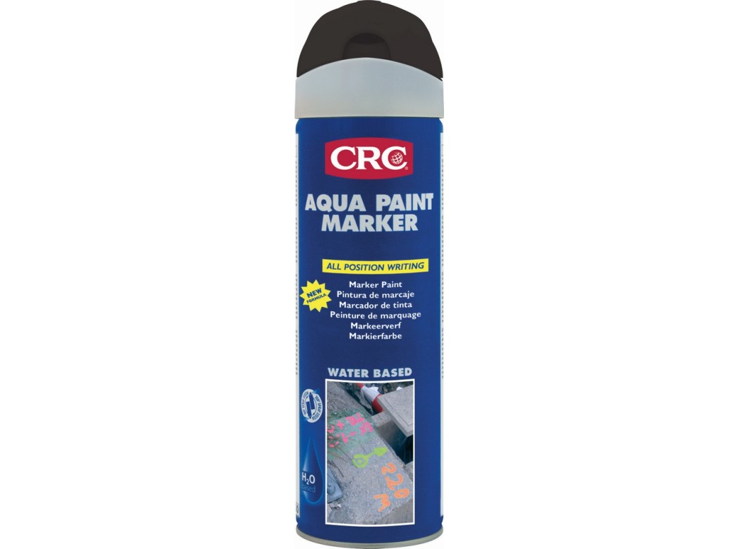 Pintura marcaje crc negro spray 500ml aqua paint 32461-aa