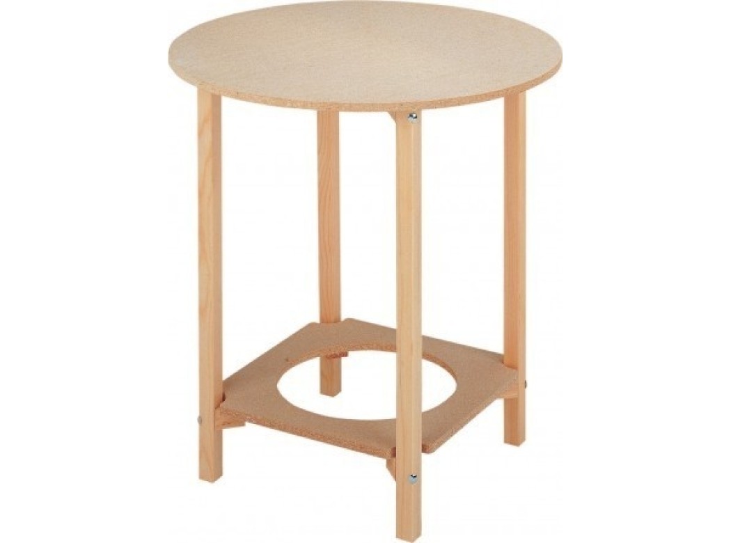 Mesa camilla 80cm con agujero climent mad c80