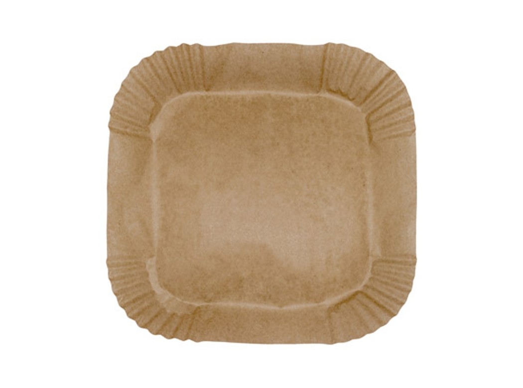 Bandeja papel freidora aire 100 uds 20 x 20 cm