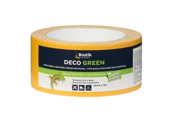 Cinta doble cara adhesiva deco green 5 cm x 10 m