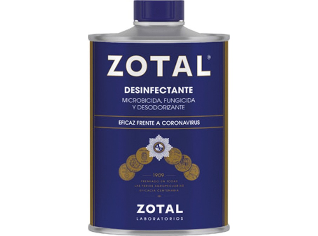 Desinfectante microbicida fungicida zotal 1/2 kg