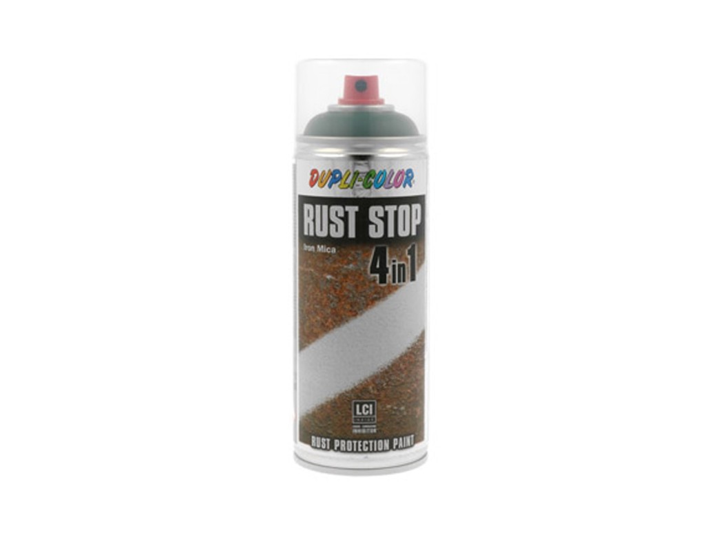 Pintura antioxidante spray rust stop 400 ml forja verde