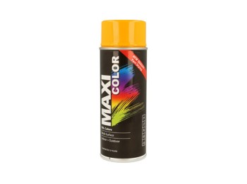 Pintura spray maxi color brillo 400 ml ral 1028 amarillo mel