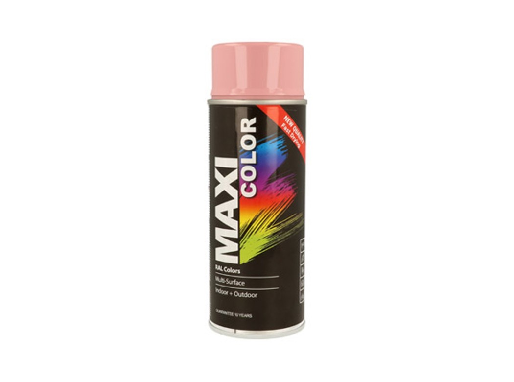 Pintura spray maxi color brillo 400 ml ral 3015 rosa claro