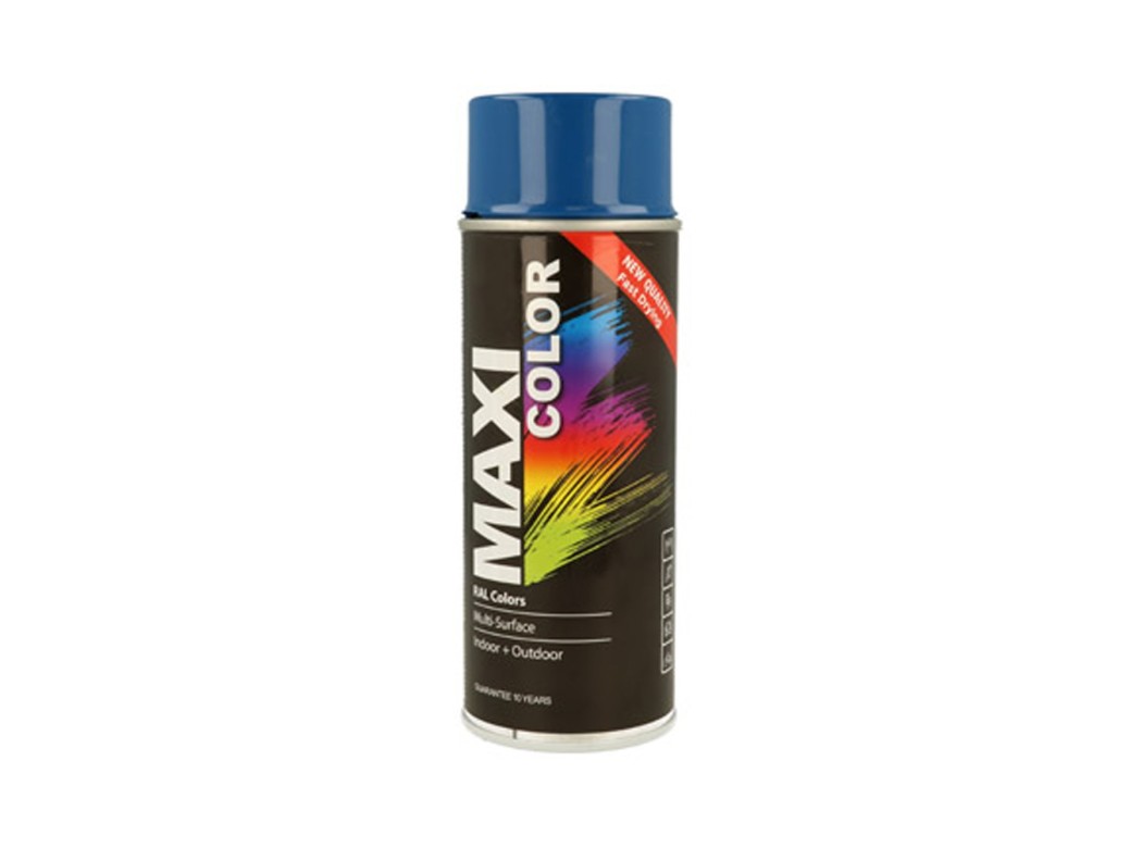 Pintura spray maxi color brillo 400 ml ral 5012 azul luminos