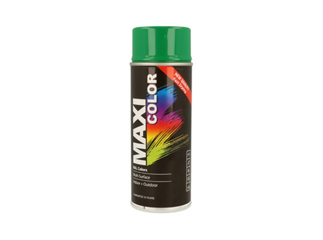 Pintura spray maxi color brillo 400 ml ral 6029 verde menta
