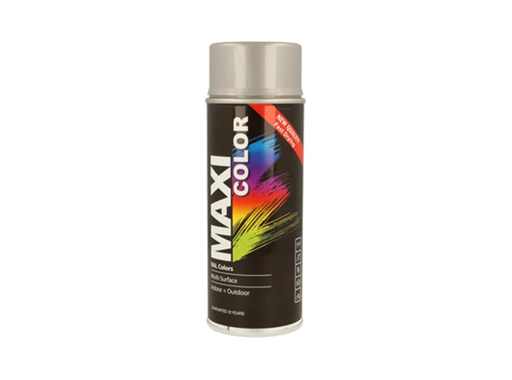 Pintura spray maxi color brillo 400 ml ral 9006 aluminio bla