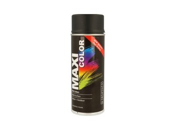 Pintura spray maxi color mate 400 ml ral 9005 negro intenso