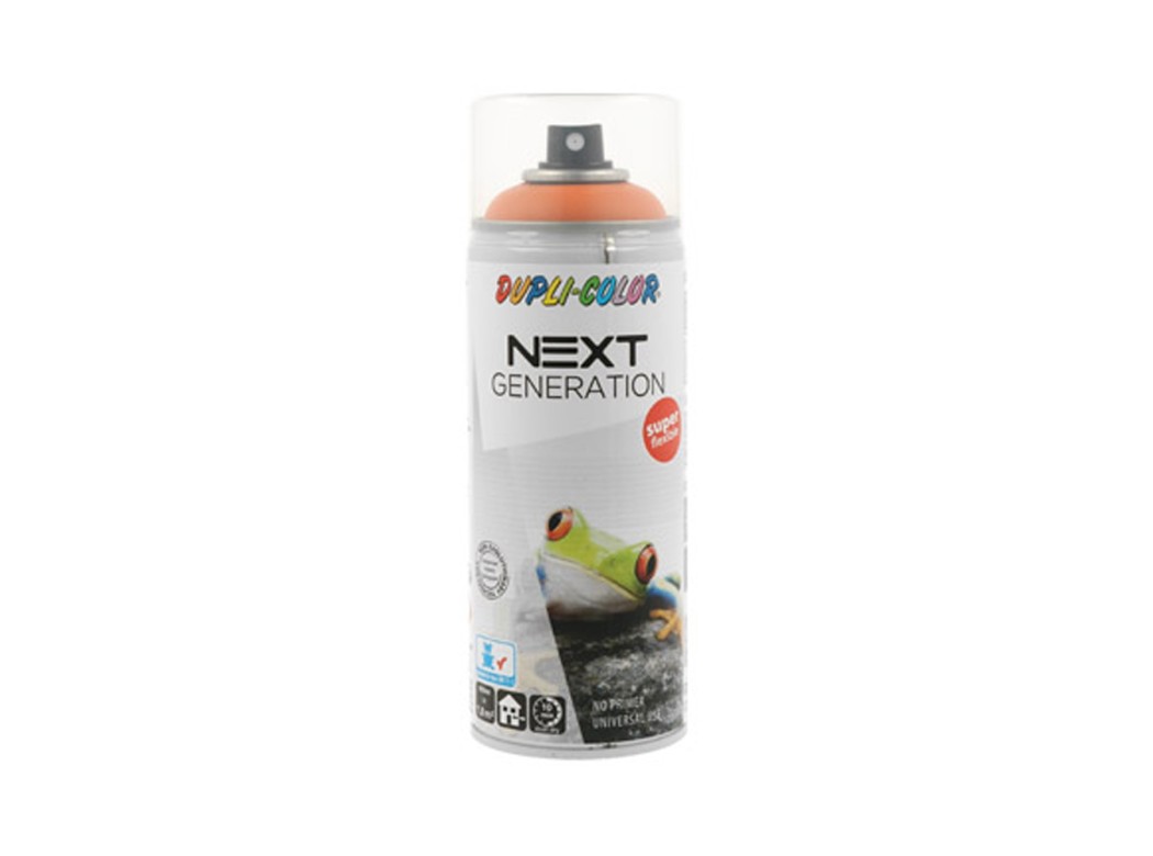 Pintura spray next satinado motip 400 ml naranja budapest