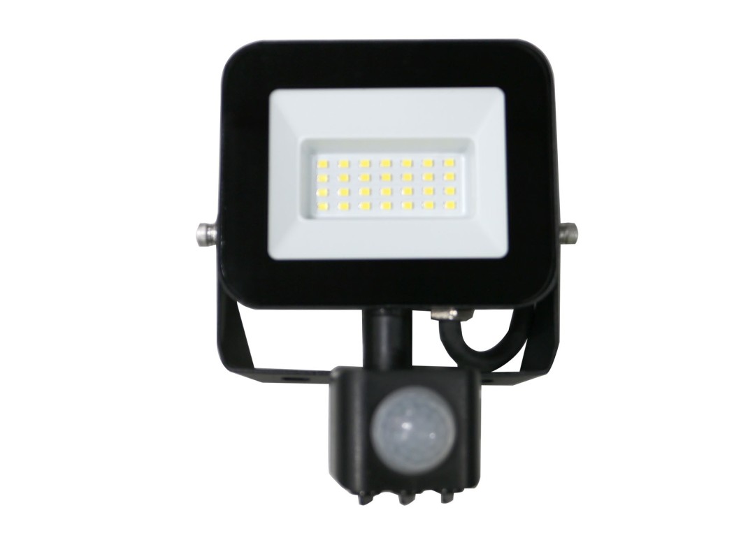 Proyector led plano 20w ip44 1800lm 6500k met ne s/mov