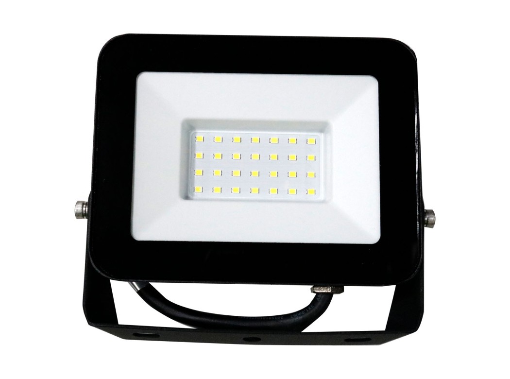 Proyector led plano 30w ip65 2830lm 6500k met ne sonedas