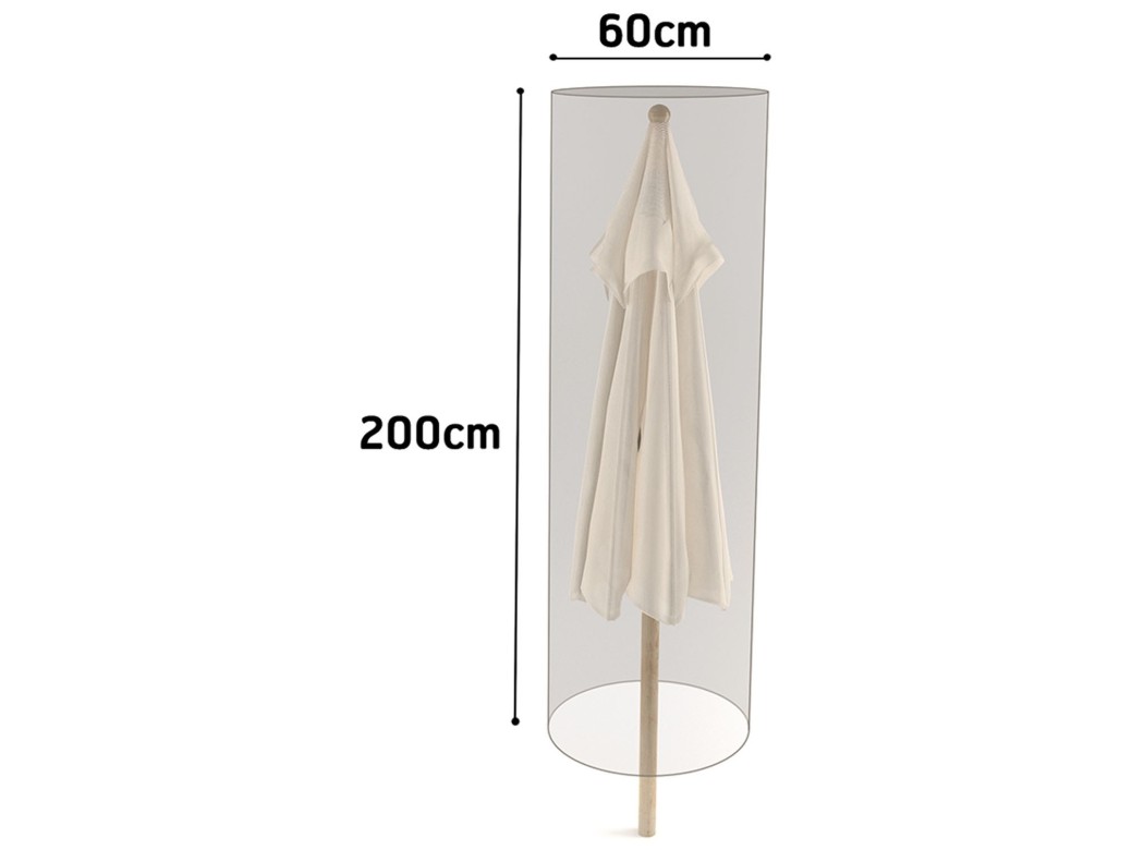 Funda parasol vison nortene 60 x h 200