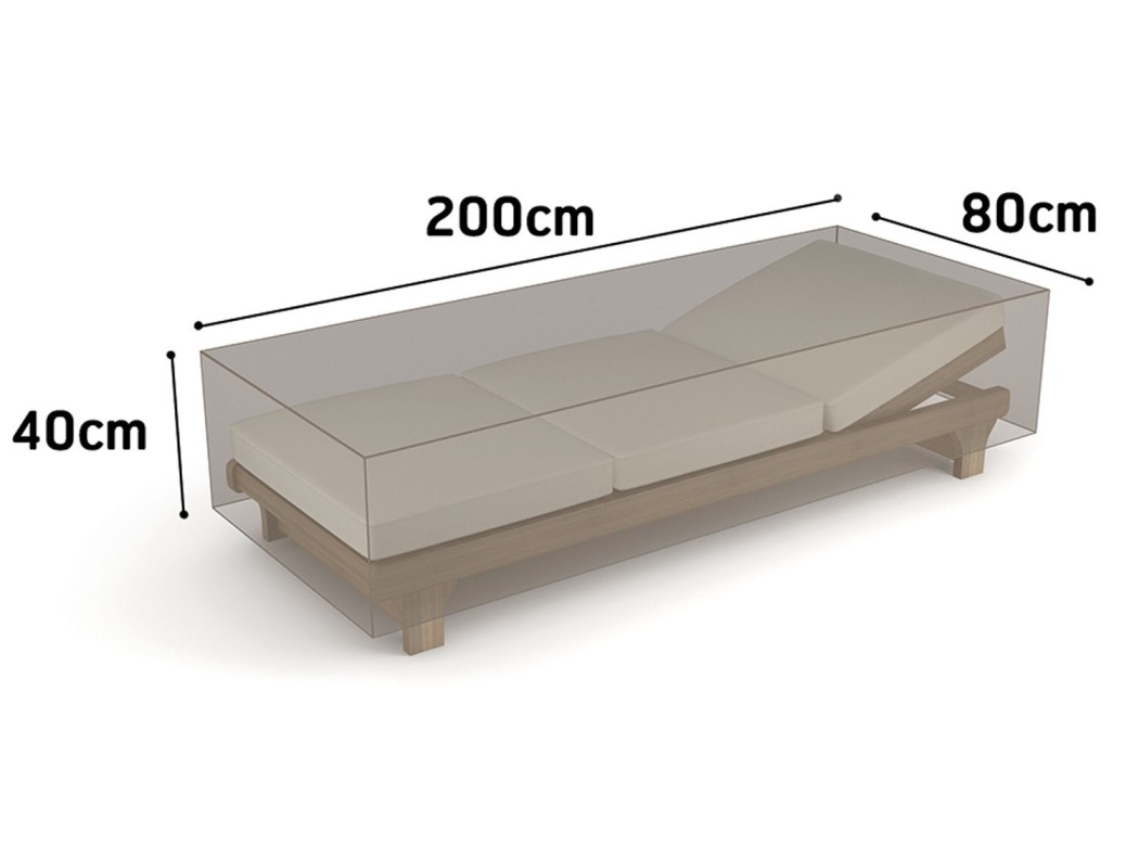 Funda tumbona vison nortene 200 x 80 x h 40