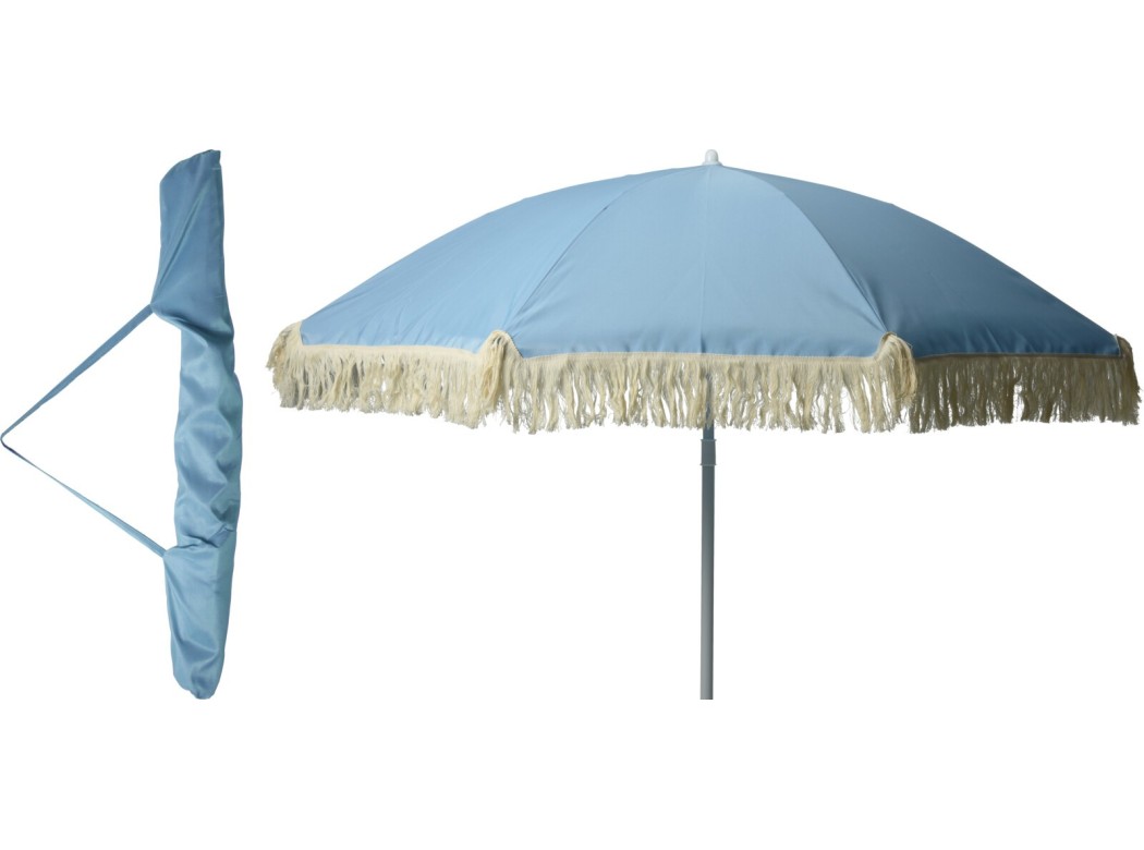 Parasol playa koopman Ø 176 cm azul