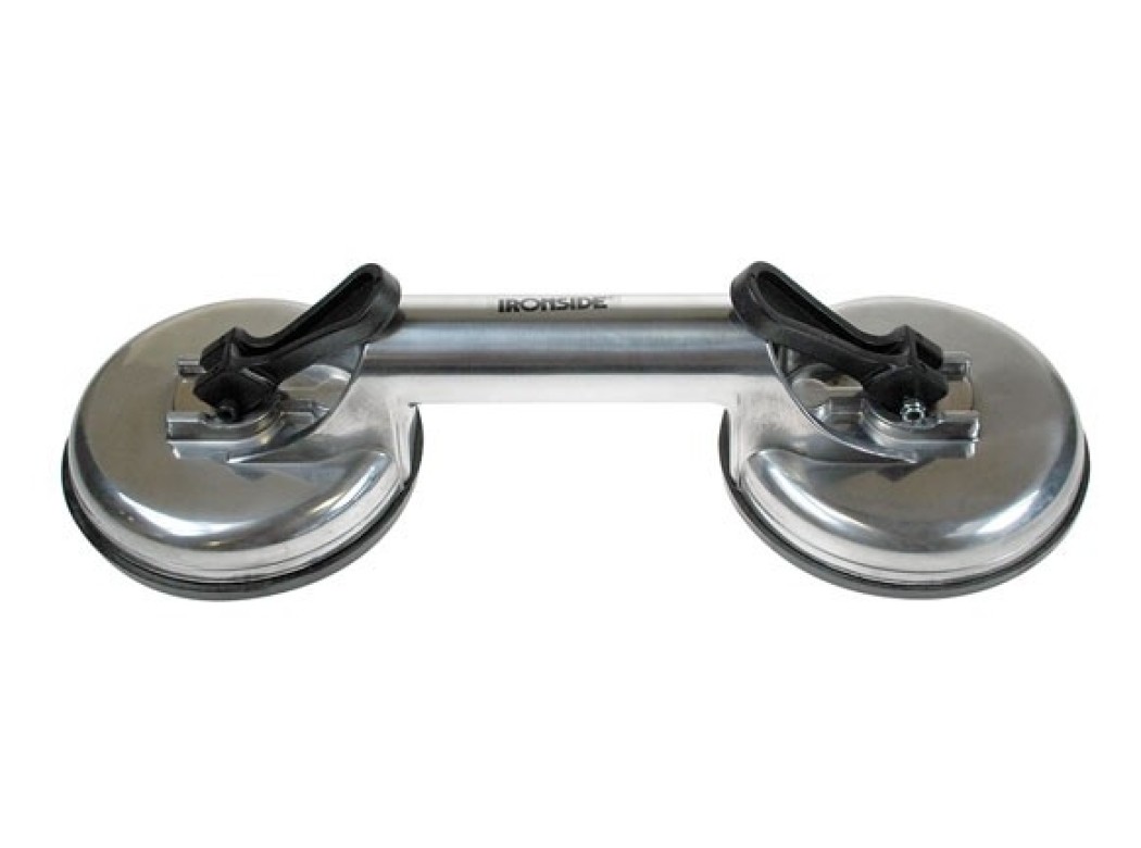 Ventosa sujeccion doble en aluminio capacidad: 50 kg., Ø taz