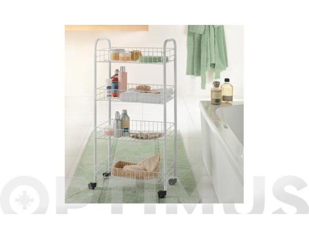 METALTEX Carrello Della Spesa 4 Ruote Con Borsa Frigo Aloe – 48 Litri, Tasca Posteriore, Colore Blu