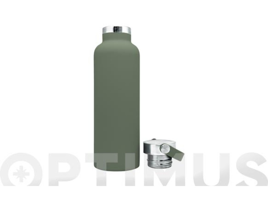Botella termo inox sport 750 ml - verde