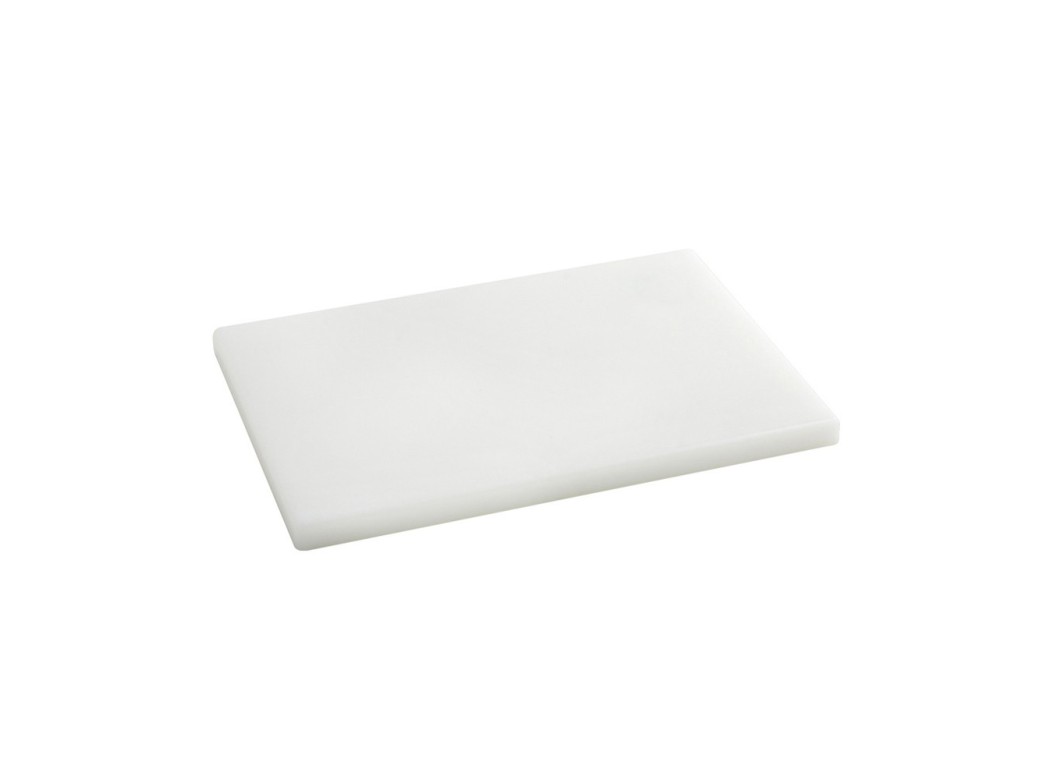 Tabla cocina polietileno pe-500 blanca 29 x 20 x 1,5 cm meta