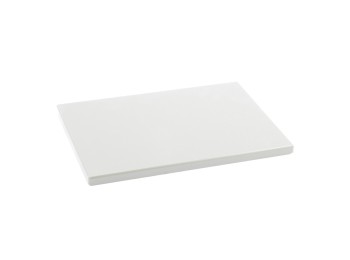 Tabla cocina polietileno pe-500 blanca 33 x 23 x 1,5 cm meta