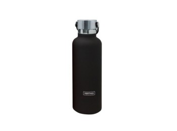 Botella termo inox sport 750 ml negra vin bouquet