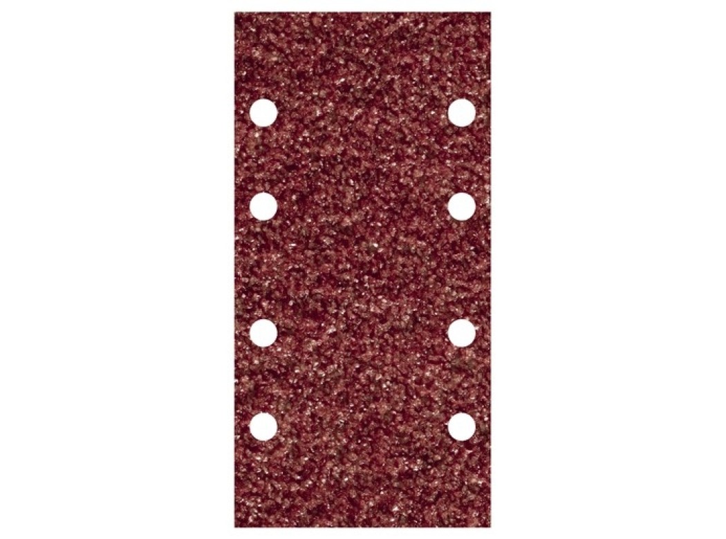 Lija adherente madera metal gr 80 10 uds 93 x 185 mm 8 aguje