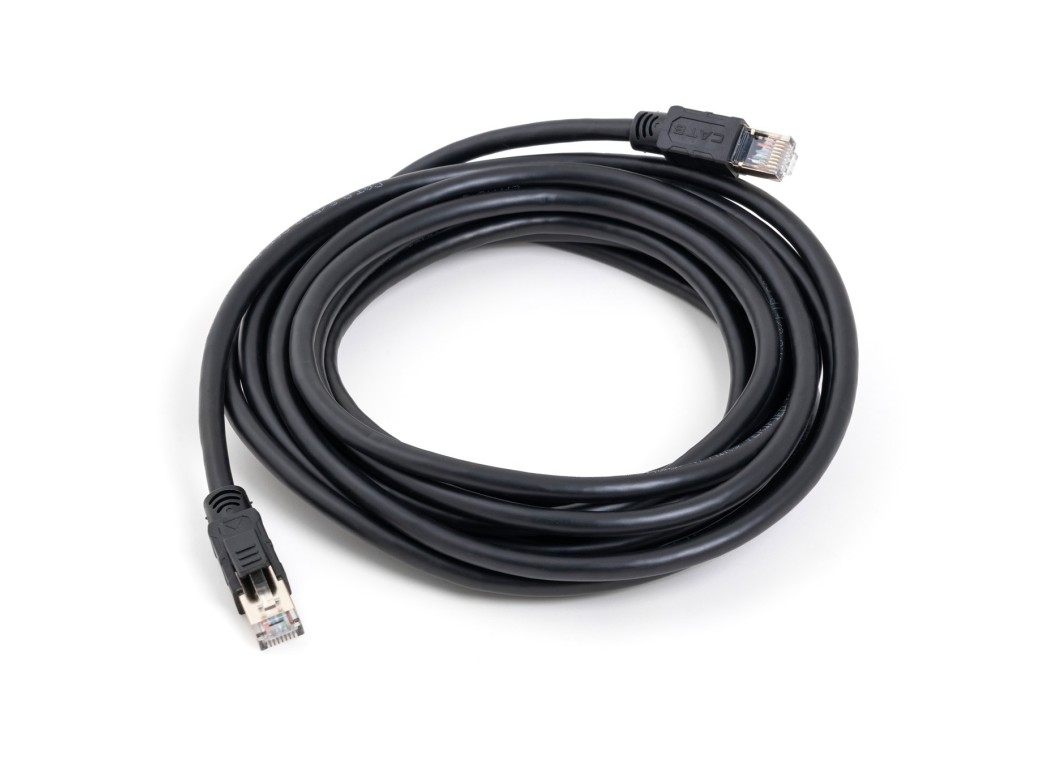 Cable ethernet rj45 cat-8 5m negro axil
