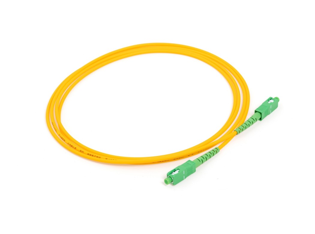 Cable fibra optica conector sc/apc 2mt axil