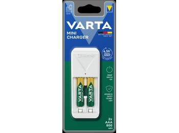 Cargador pilas mini aa/aaa+2aa 2100 mah varta