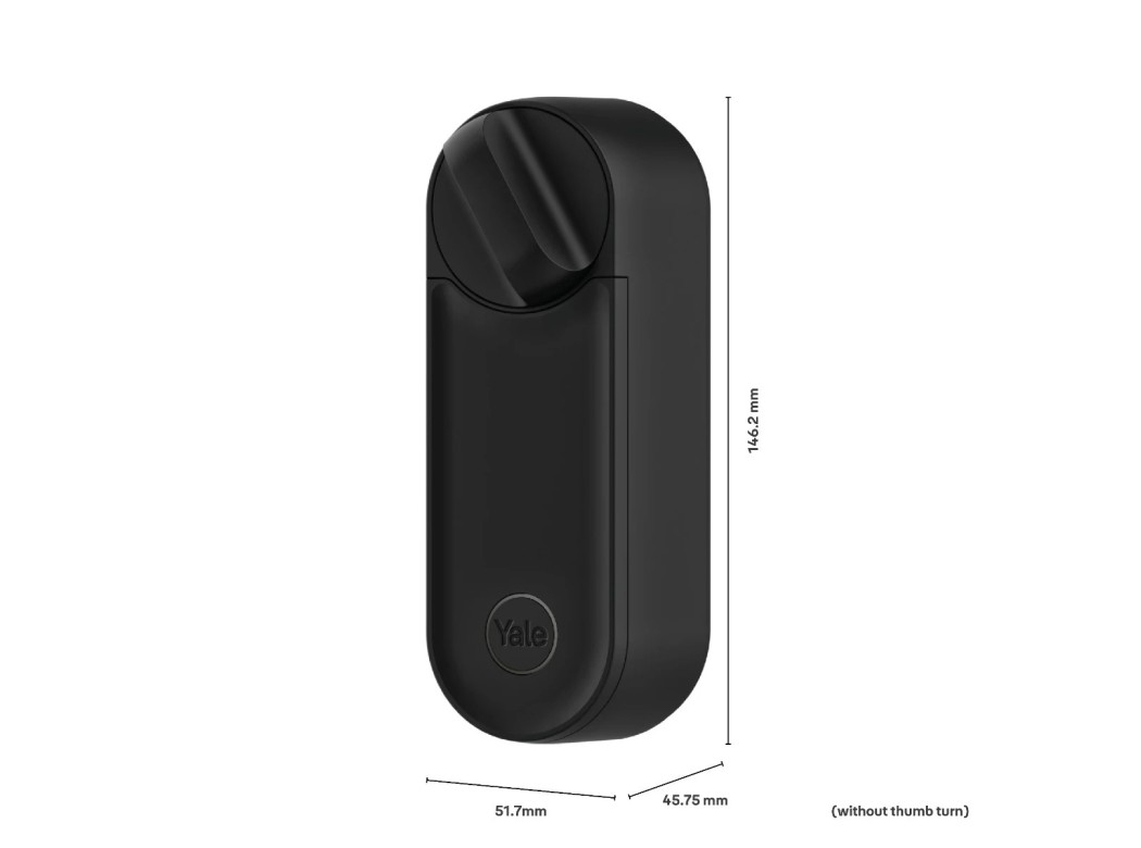 Cerradura electronica linus smart lock l2 wifi negro yale
