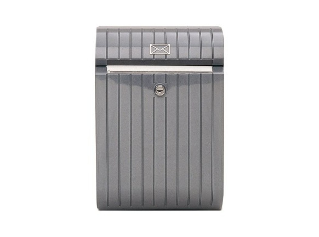 Buzon exterior plastico piccolo gris 25,2 x11 x 37,7 cm tata