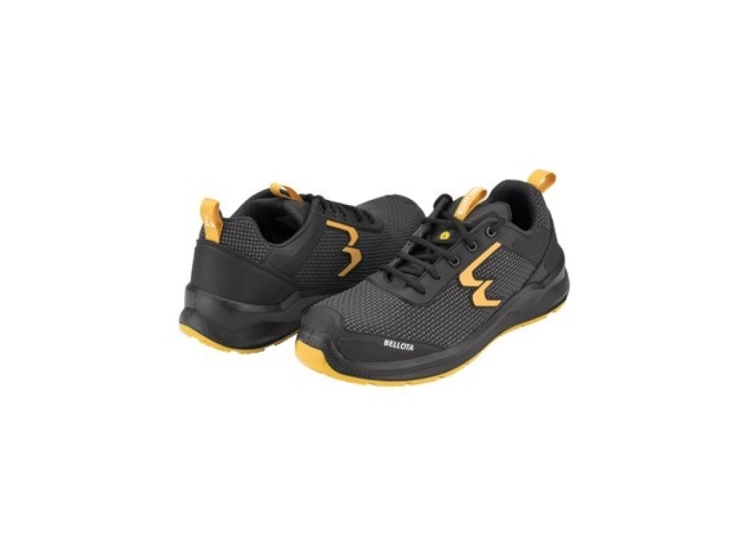 Zapato seguridad s3s new run amarillo talla 39 bellota