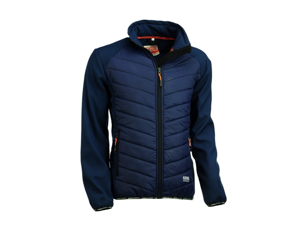 Chaqueta acolchada tifon azul talla l juba