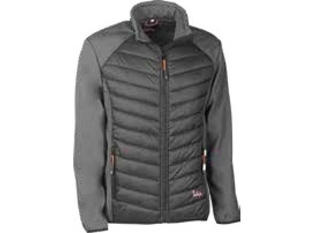 Chaqueta acolchada tifon gris talla m juba