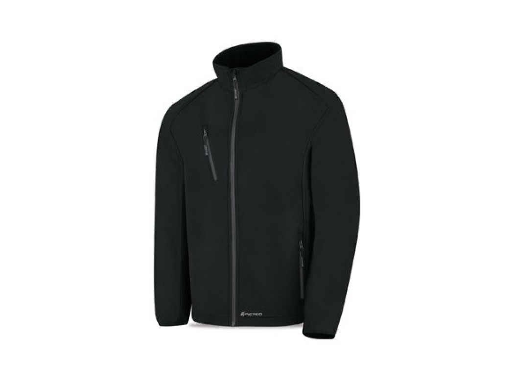 Chaqueta softshell triple lamina cuarzo negro talla l marca