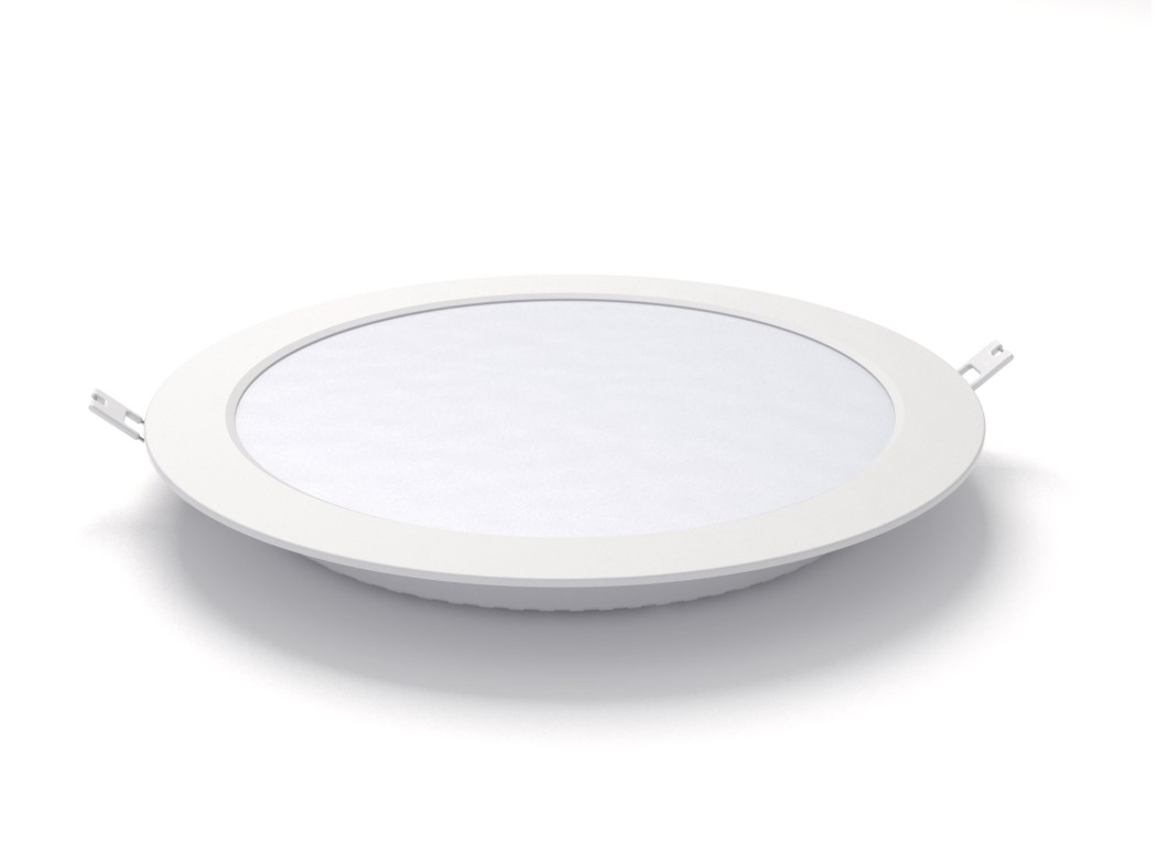 Downlight led empotrar redondo blanco 22,5cm 18w 1980lm 6500